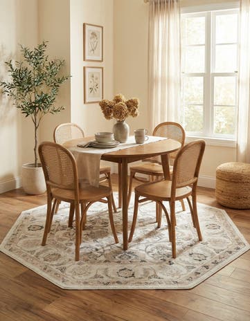 Ivory Aurelia Octagon Rug