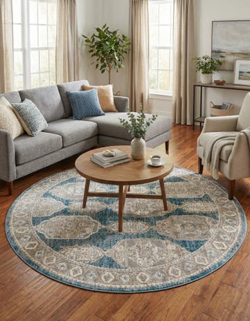7' x 7' Lola Round Rug