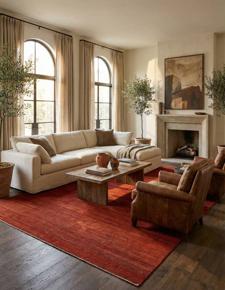 Detail image of 11' 5 x 15' 9  Hand Woven Kilim Afghan Wool Rug