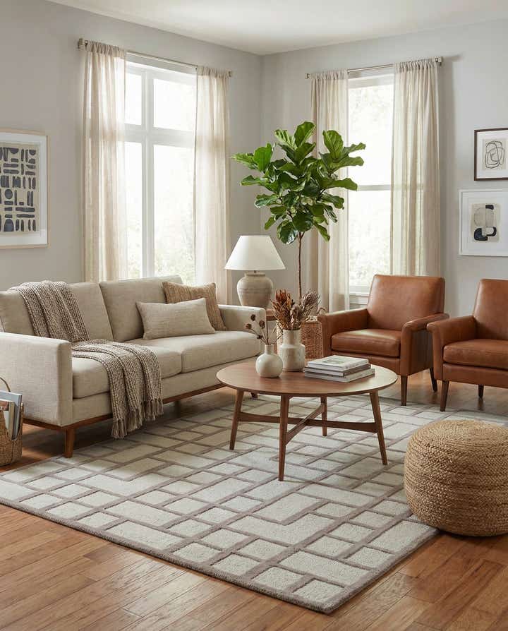 5' 3 x 7' 6 Luna Rug