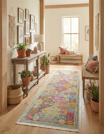 2' 7 x 10' Santiago Runner Rug