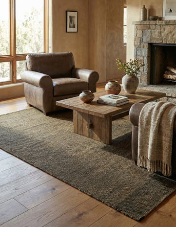 5' 6 x 8' Hand Knotted Kashkuli Gabbeh Oriental Wool Rug