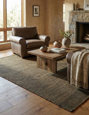 5' 6 x 8' Hand Knotted Kashkuli Gabbeh Oriental Wool Rug