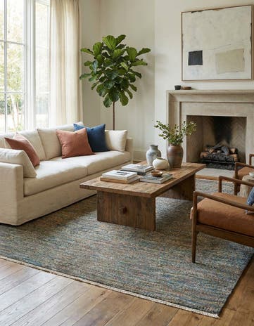 9' x 12' 1 Agra Wool Rug