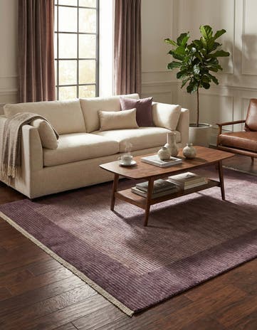 4' 11 x 6' 7 Hand Knotted Darya Wool Rug