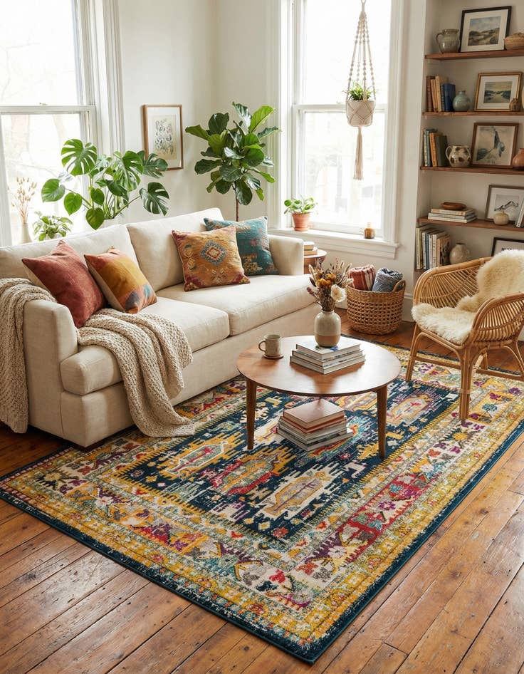 Detail image of 6' x 9' Carrington Rug