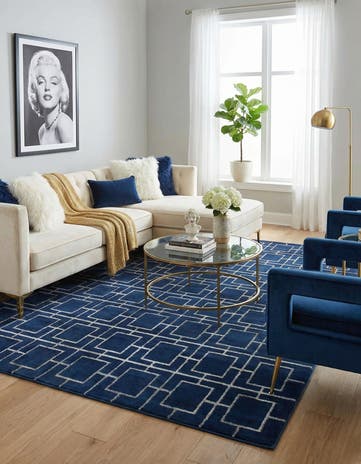 9' x 12' Marilyn Monroe™ Glam Deco Rug