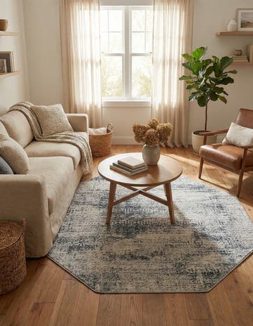 5' 3 x 5' 3 Finsbury Octagon Rug