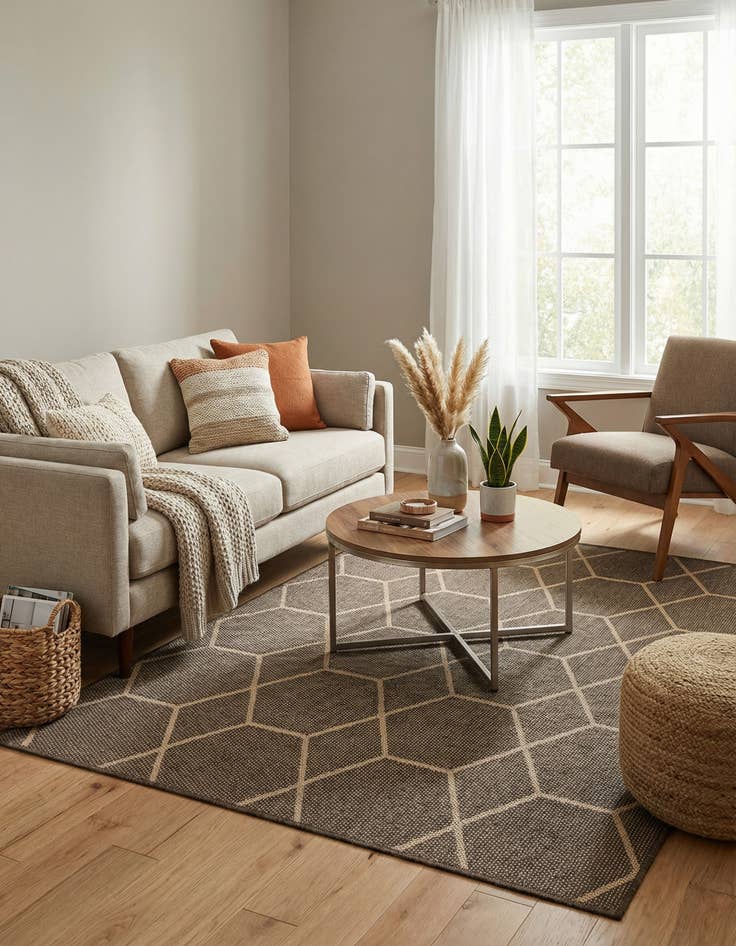 Detail image of 4' 3 x 6' Dunes Rug