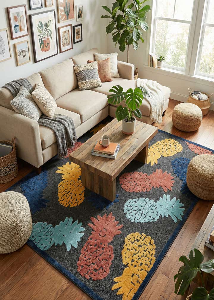 7' 10 x 10' Easy-Clean Belize Indoor / Outdoor Rug