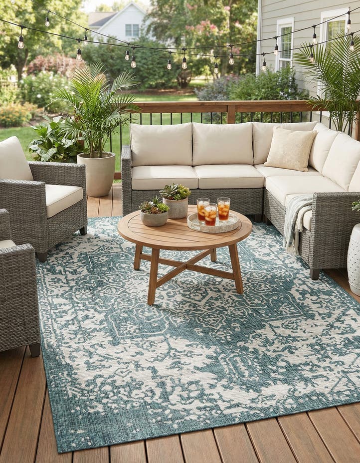 7' x 10' Easy-Clean Jill Zarin Dubai Indoor...