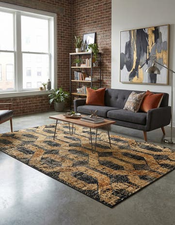5' 3 x 8' Saturn Rug