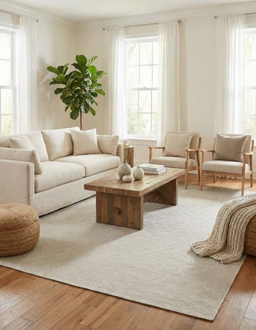 9' x 12' Hand Woven Geo Trellis Flatweave Rug