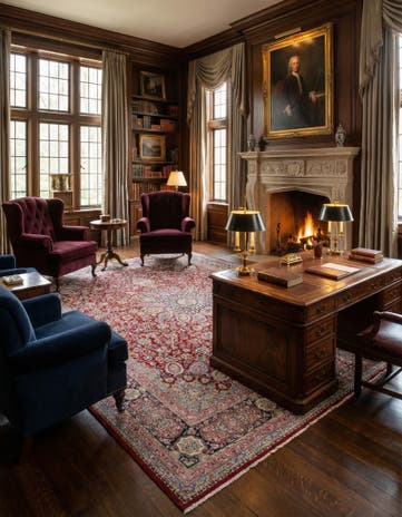 11' 11 x 14' 5 Kerman Wool Rug