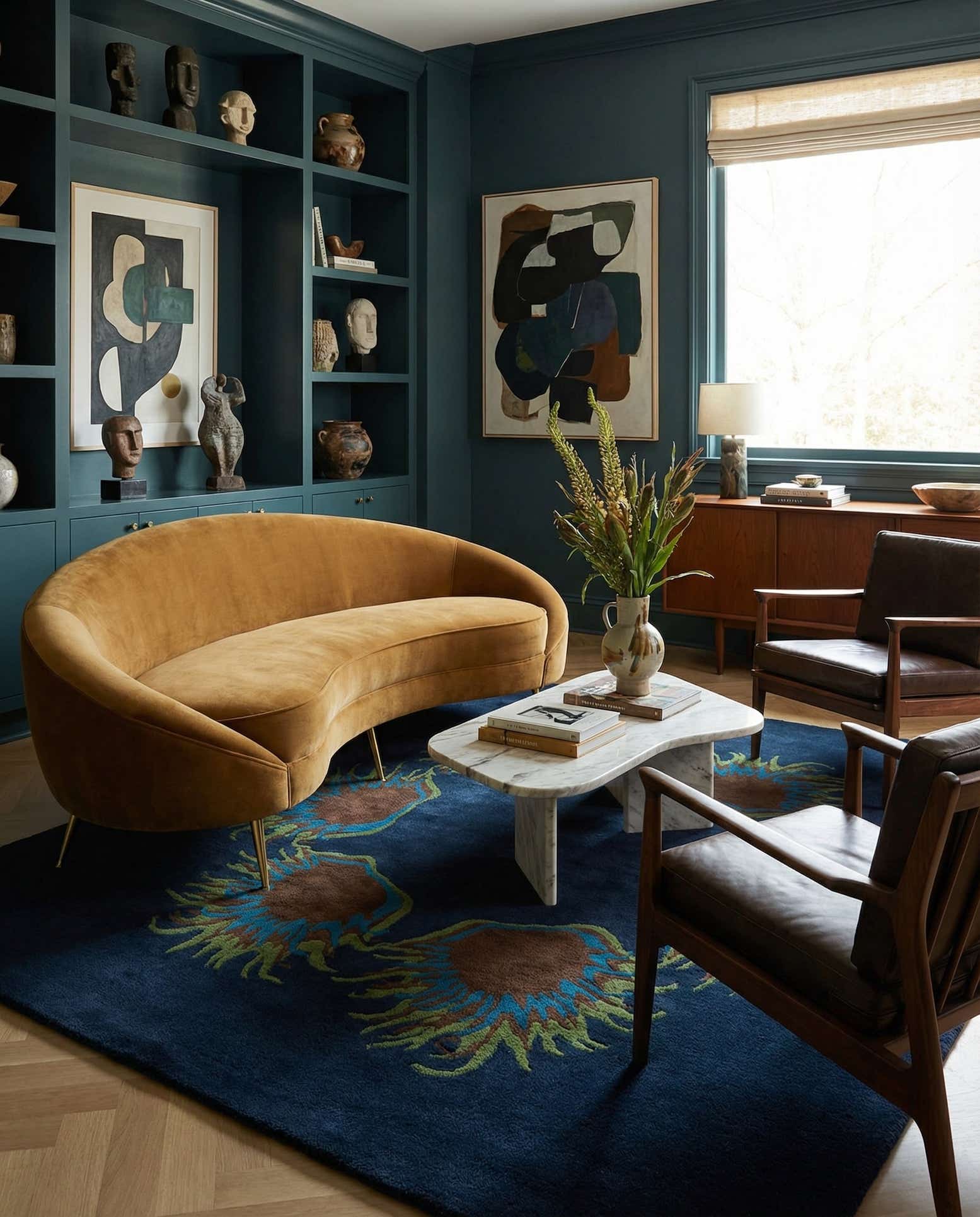 7' 6 x 7' 7 Luna Square Rug