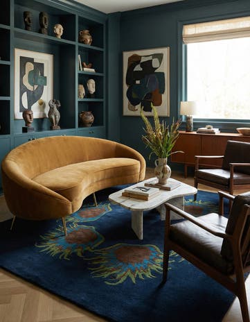 7' 6 x 7' 7 Luna Square Rug