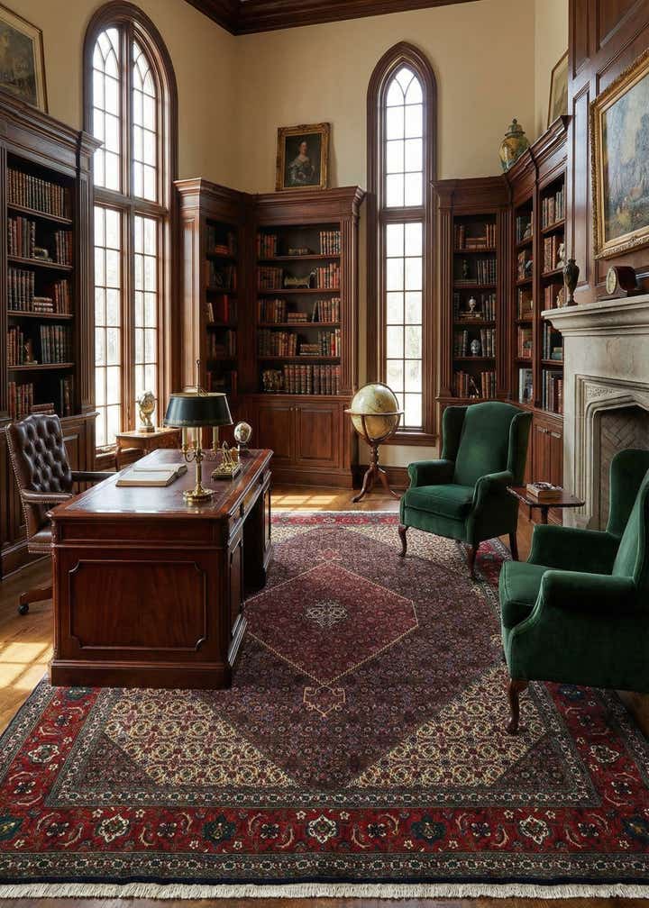 9' 11 x 13' 1 Tabriz Mahi Rug