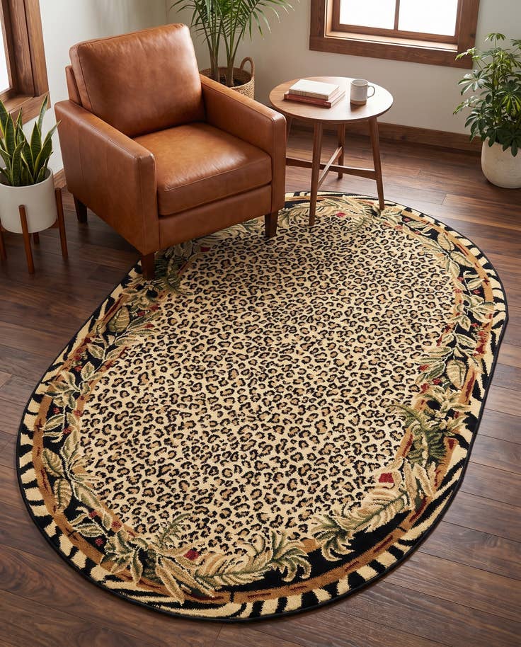 Detail image of 4' x 6' Savannah Oval Rug