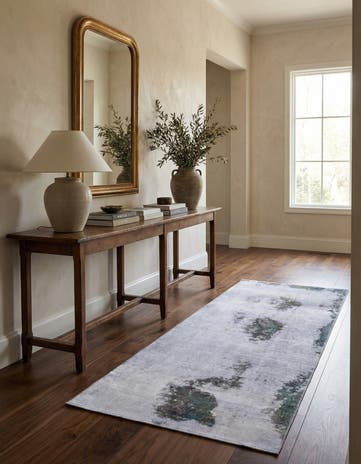4' x 9' Hand Knotted Ultra Vintage Persian Wool Runner Rug