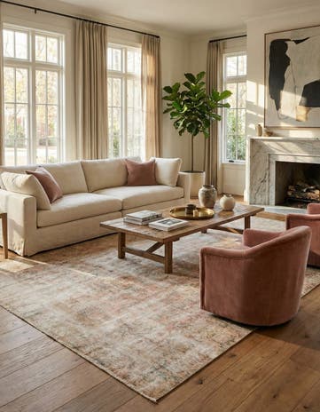 8' 9 x 11' 5 Hand Knotted Ultra Vintage Persian Wool Rug