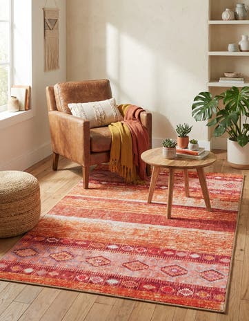 3' 6 x 5' 6 Washable Timeless Rug
