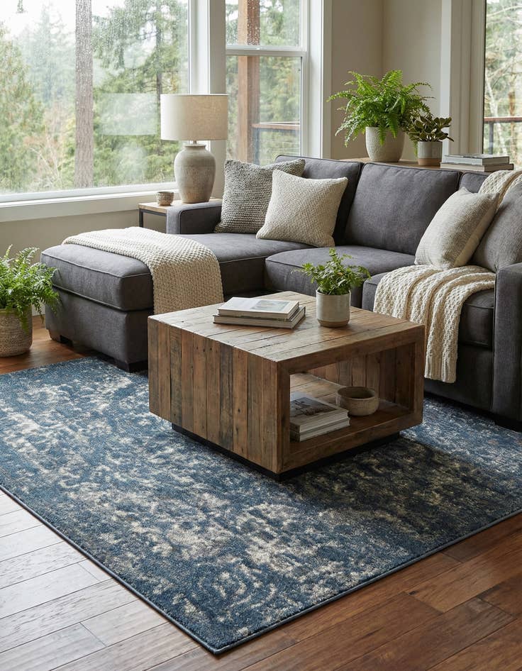 Detail image of  6' x 6' Oregon Square Rug