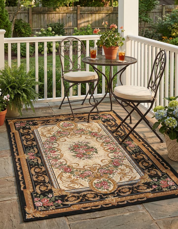 4' x 6' Easy-Clean Traditional Indoor / Ou...