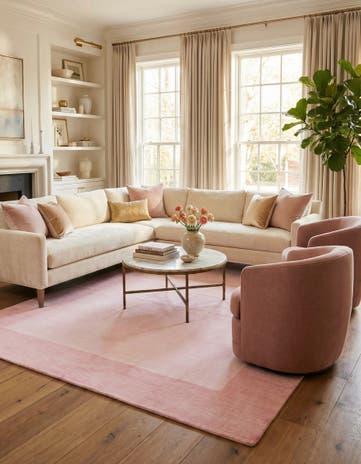 5' 7 x 7' 8 Hand Knotted Darya Wool Rug