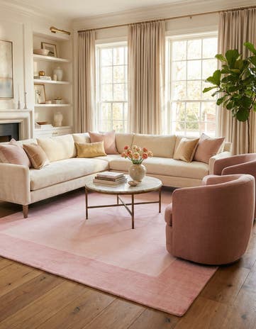 5' 7 x 7' 8 Hand Knotted Darya Wool Rug
