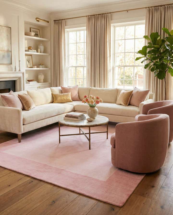 5' 7 x 7' 8 Hand Knotted Darya Wool Rug