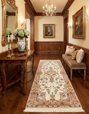2' 9 x 6' 8 Tabriz Runner Rug