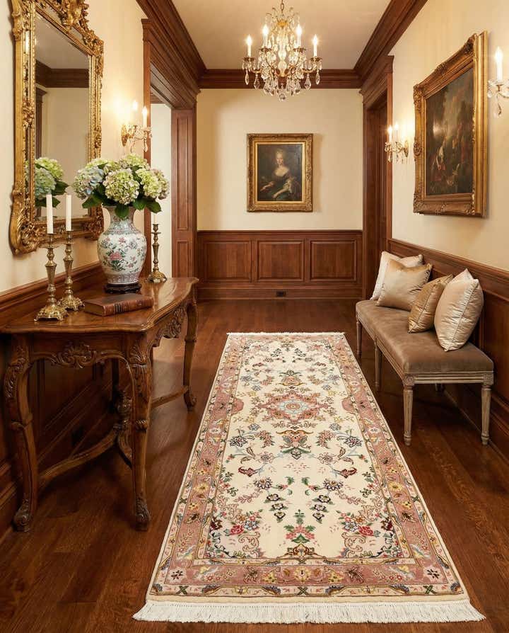 2' 9 x 6' 8 Tabriz Runner Rug