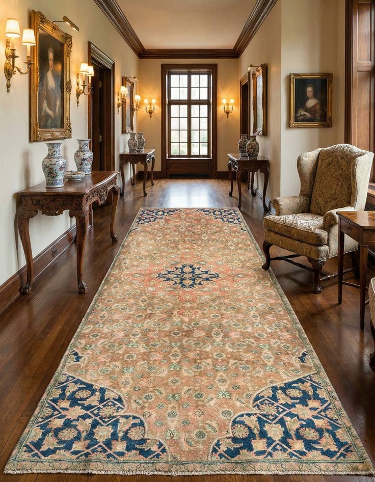 Detail image of 3' 4 x 8' 4 Farahan Rug