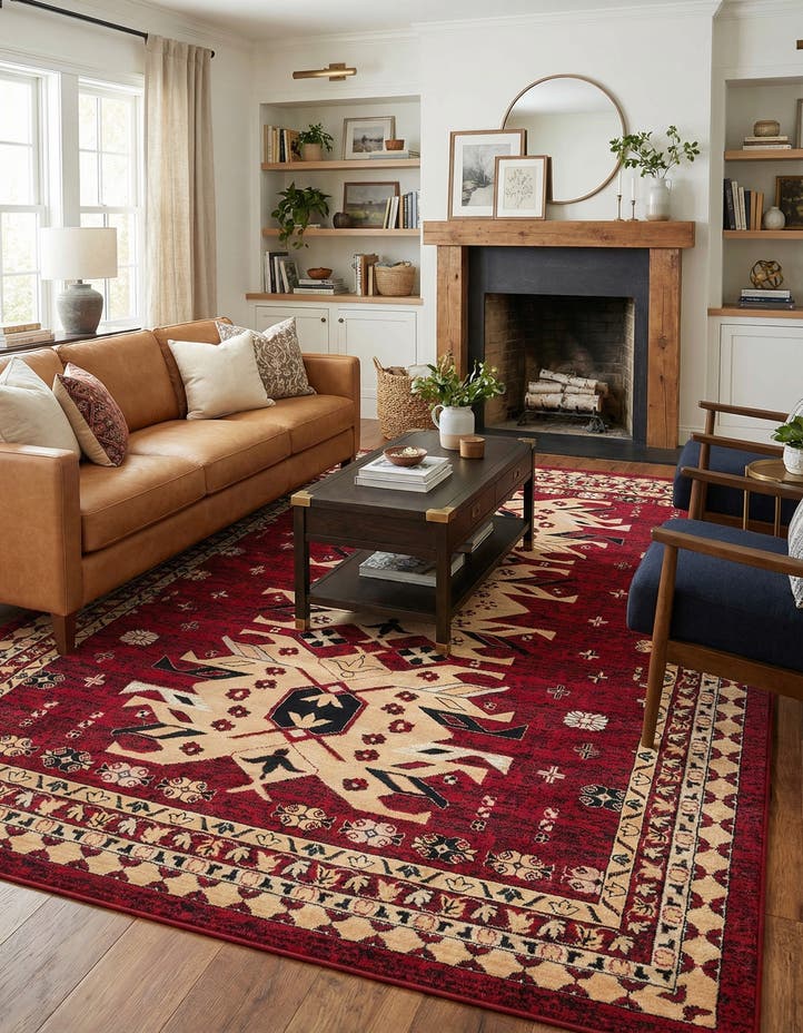 10' x 13' Heris Rug