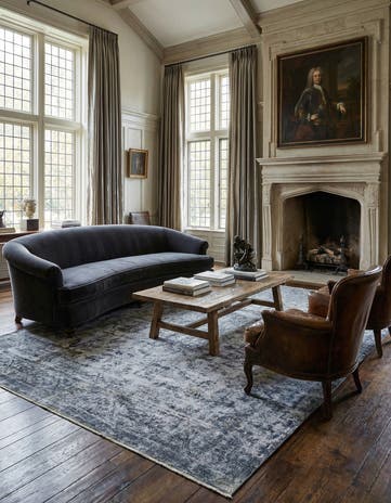 9' 6 x 12' 7 Vintage Royal Wool Rug