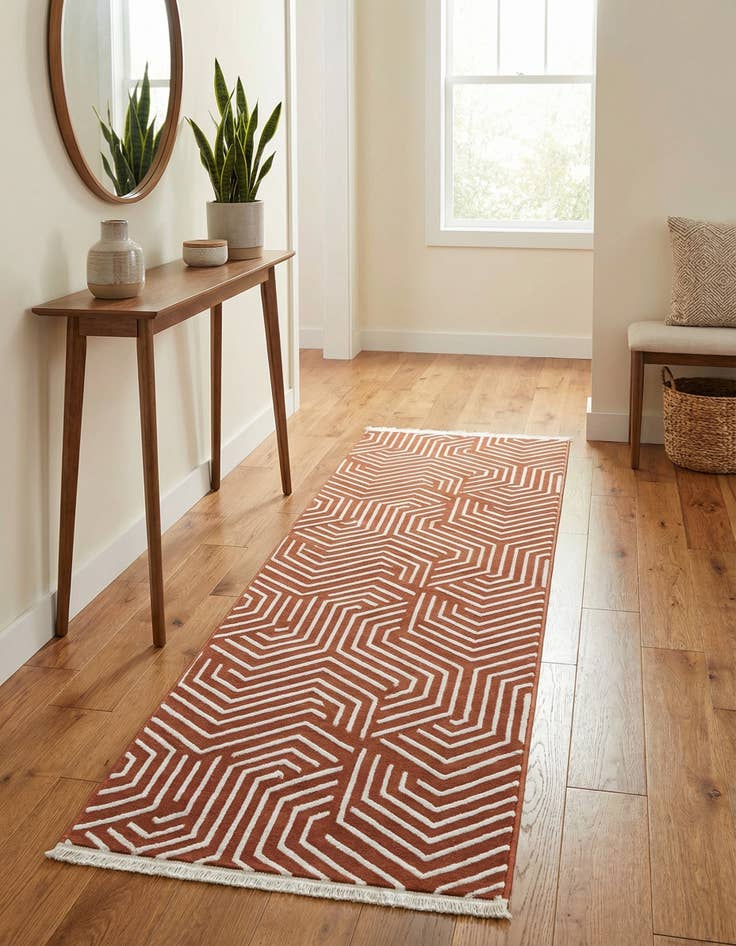 Detail image of 2' x 6' Aakaar Runner Rug