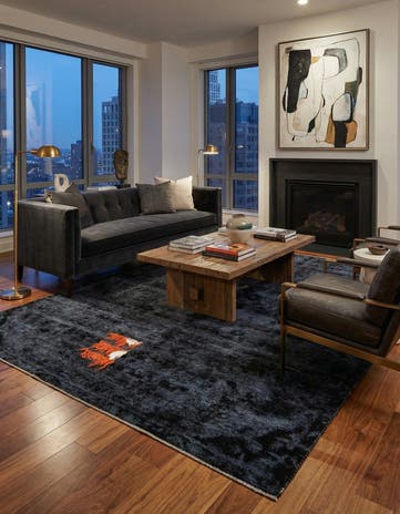 7' 6 x 10' 2 Hand Knotted Ultra Vintage Persian Wool Rug