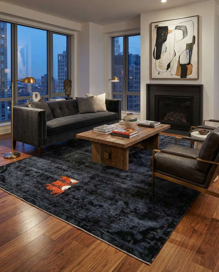 7' 6 x 10' 2 Hand Knotted Ultra Vintage Persian Wool Rug