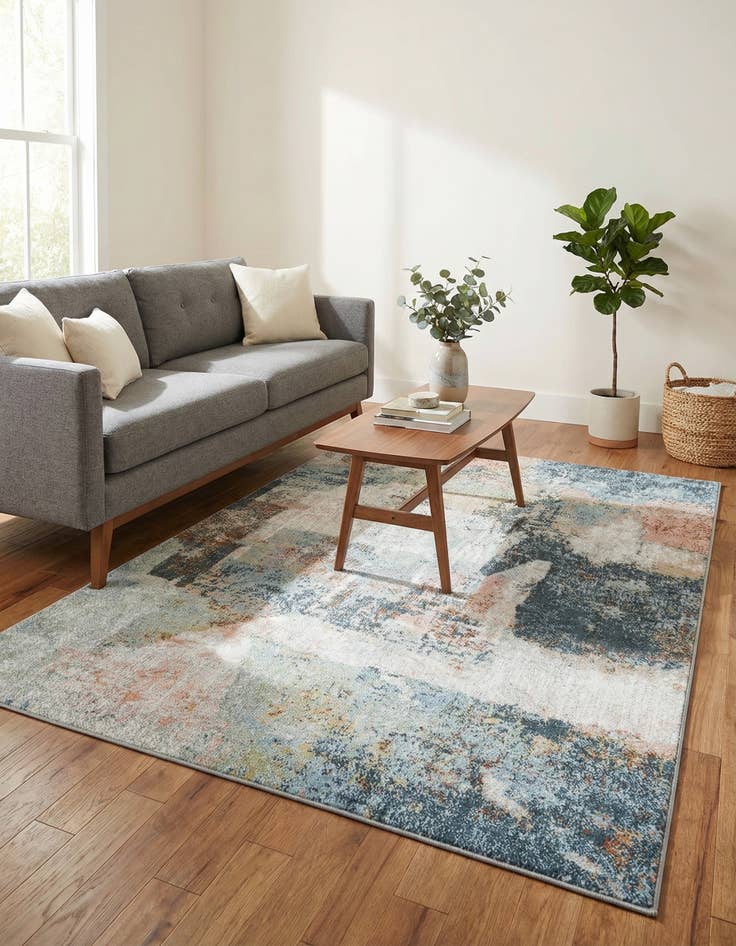 Detail image of 4' x 6' Kamala Washable Rug