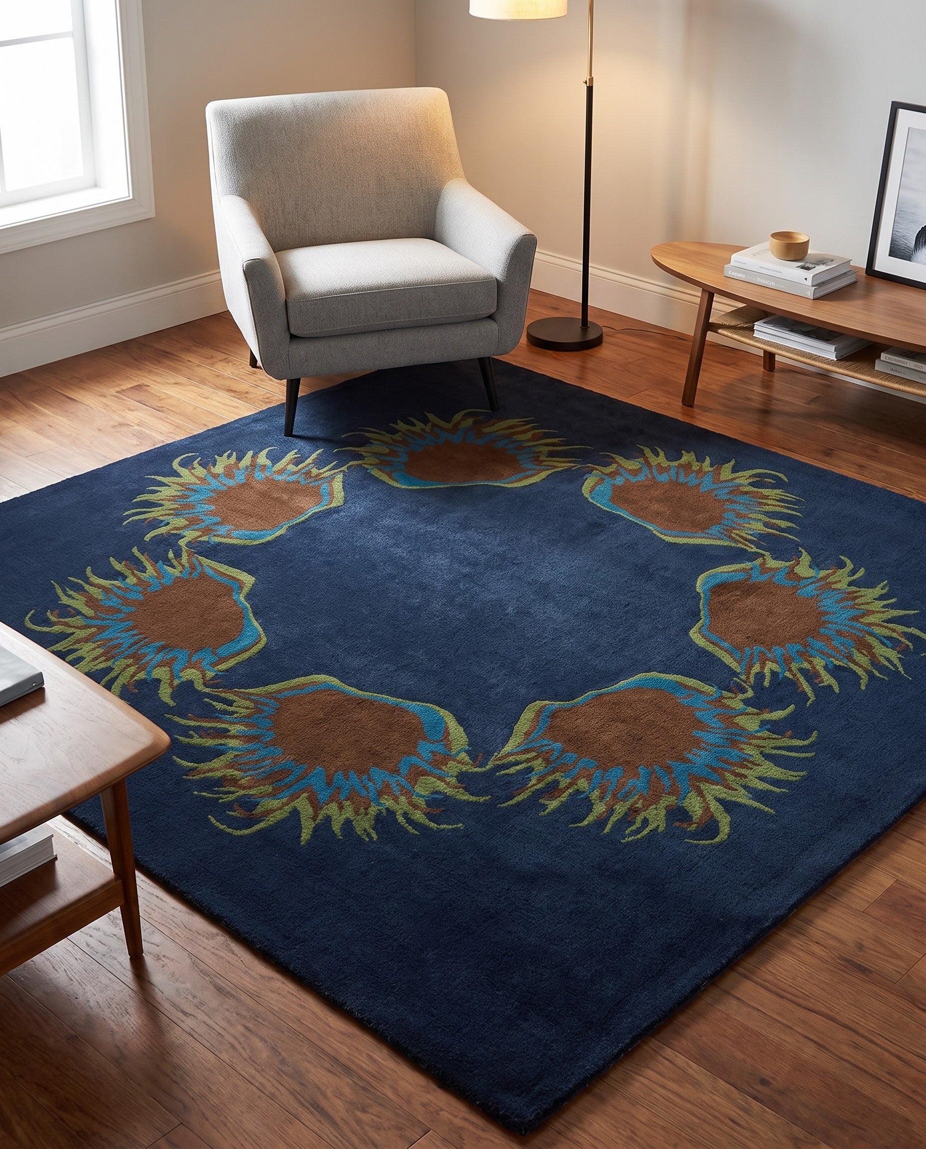7' 6 x 7' 6 Luna Square Rug
