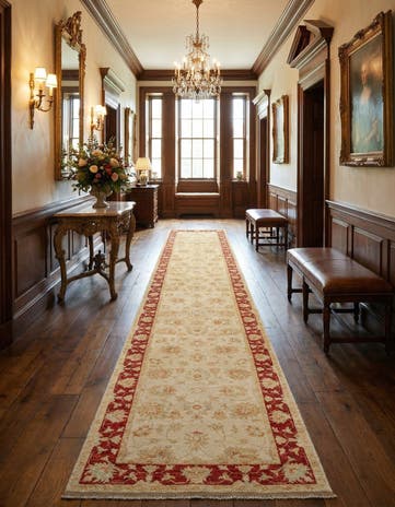 2' 7 x 15' 10 Kaizar Wool Runner Rug