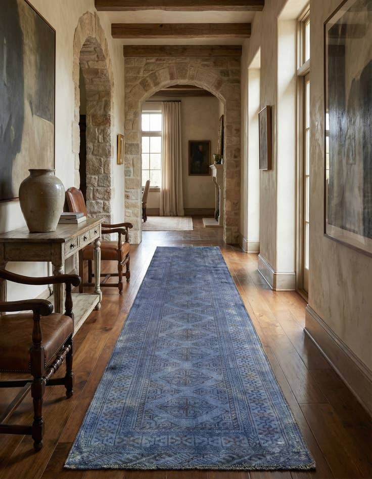 Detail image of 2' 4 x 9' 11 Vintage Royal Runner Rug