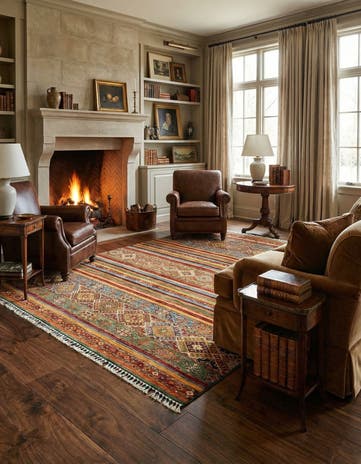 5' 9 x 7' 10 Ariana Ziegler Wool Rug