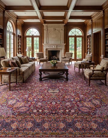 13' 6 x 24' 3 Kerman Rug