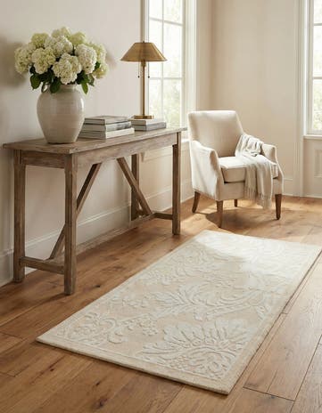2' 11 x 4' 11 Hand Knotted Darya Wool Rug