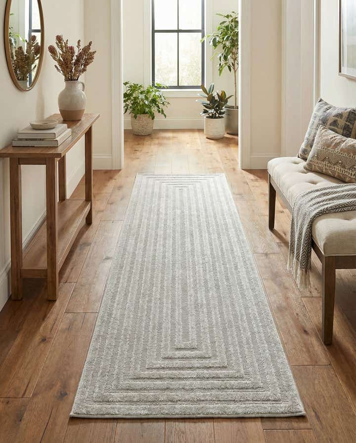 2' x 8' Easy-Clean Sabrina Soto Prescott Indoor / Outdoor Runner Rug
