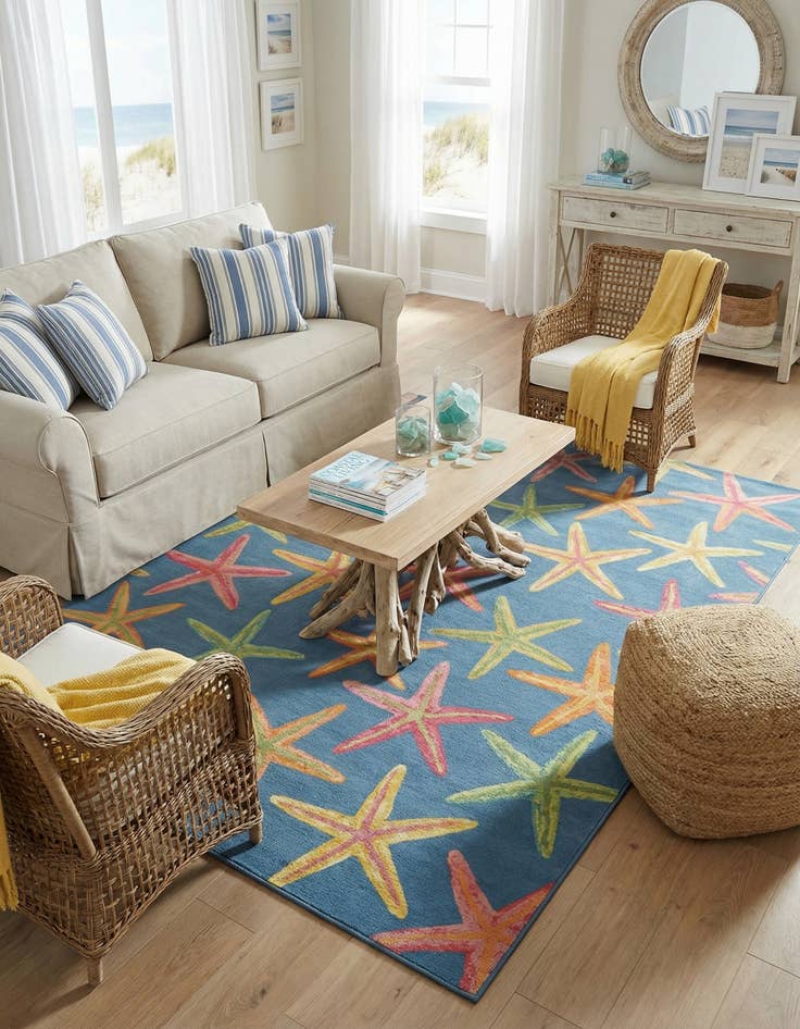 Detail image of 9' x 12' 2  Washable Capri Rug