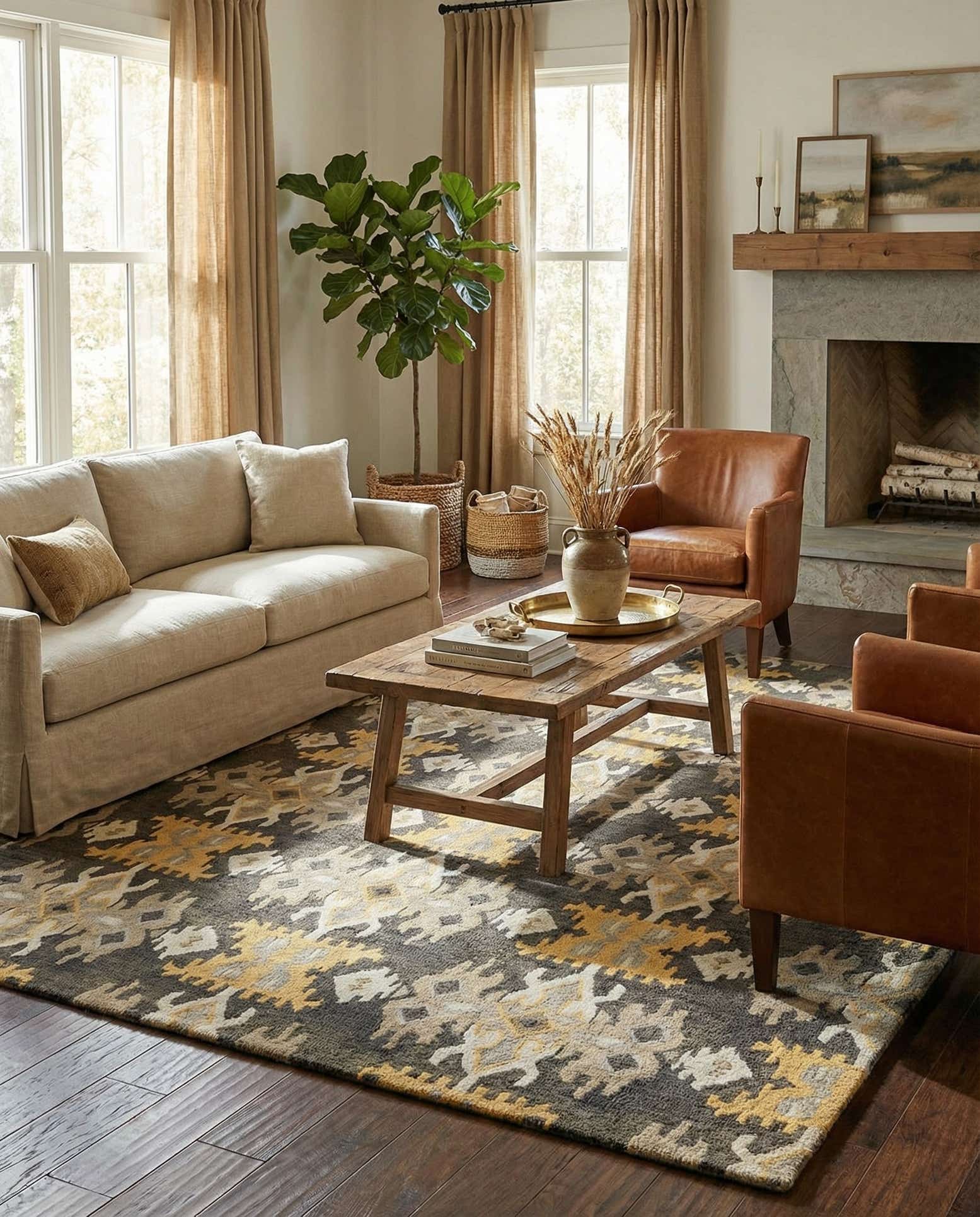 8' x 10' Luna Rug