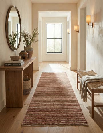 2' 6 x 9' Hand Knotted Modern Ziegler Runner Rug