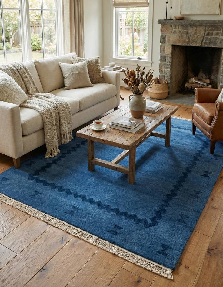 Detail image of  3' 11 x 5' 4  Hand Knotted Tibet Wool Rug